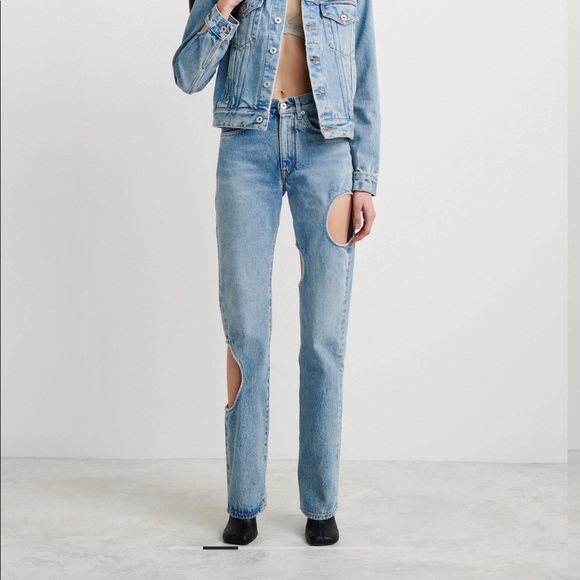 Off-White | Jeans | Offwhite Meteor Cool Baggy Jeans | Poshmark
